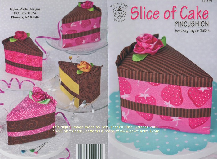 Slice of Cake Pincushion