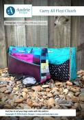 Carry All Flexi Clutch sewing pattern from Andrie Designs