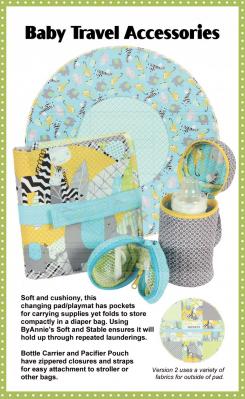 CLOSEOUT - Baby Travel Accessories sewing pattern from By Annie Patterns