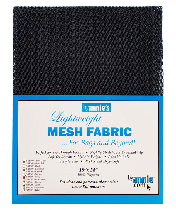 Polyester-Mesh-Fabric-Annie-Unrein-Navy-front