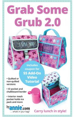 Grab Some Grub 2.0 sewing pattern from By Annie Patterns