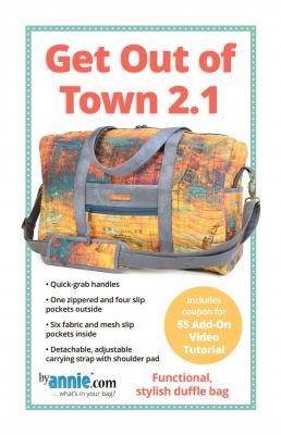 Get Out of Town 2.1 Duffle sewing pattern from Annie Unrein