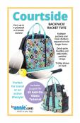 Courtside backpack (or racket tote) sewing pattern by Annie Unrein