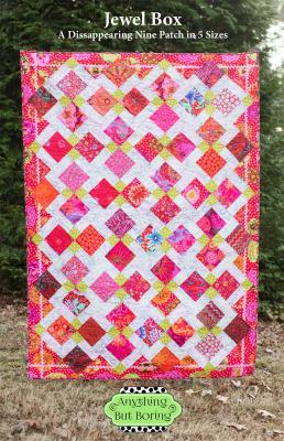INVENTORY REDUCTION…Jewel Box quilt sewing pattern from Anything But Boring