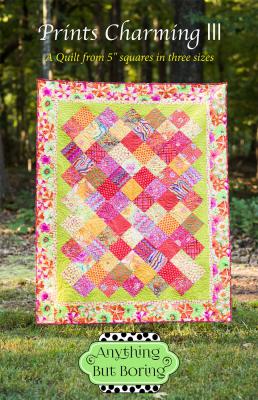 Prints Charming III quilt sewing pattern from Anything But Boring