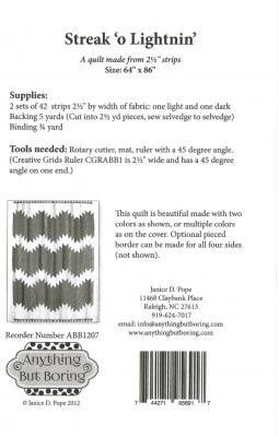 Streak-O-Lightnin-quilt-sewing-pattern-Anything-But-Boring-back