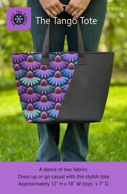 The Tango Tote sewing pattern from Around the Bobbin