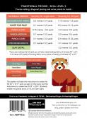 Red Pandas quilt sewing pattern from Art East Quilting Co. 1