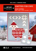 JINGLE BELL SPECIAL (limited time)  Knitted for Ewe quilt sewing pattern from Art East Quilting Co.