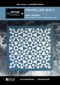 Propeller quilt sewing pattern from Art East Quilting Co.