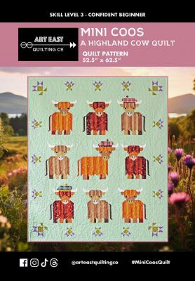 Mini Coos quilt sewing pattern from Art East Quilting Co.