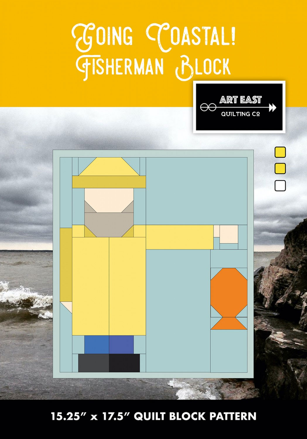 Fisherman-Block-sewing-pattern-Art-East-Quilting-Co-front