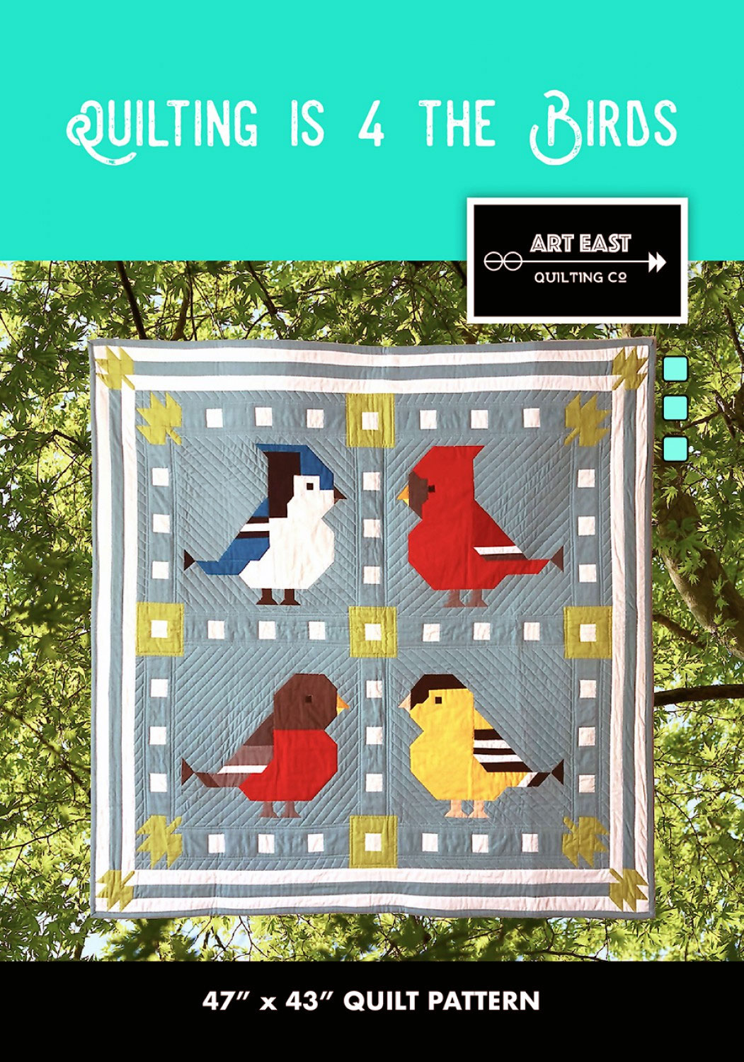 Quilting-is-4-the-Birds-sewing-pattern-Art-East-Quilting-Co-front