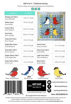 Quilting-is-4-the-Birds-sewing-pattern-Art-East-Quilting-Co-back