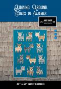 Kidding Around Goats in Pajamas quilt sewing pattern from Art East Quilting Co.