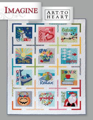 Imagine sewing pattern book by Nancy Halvorsen Art to Heart
