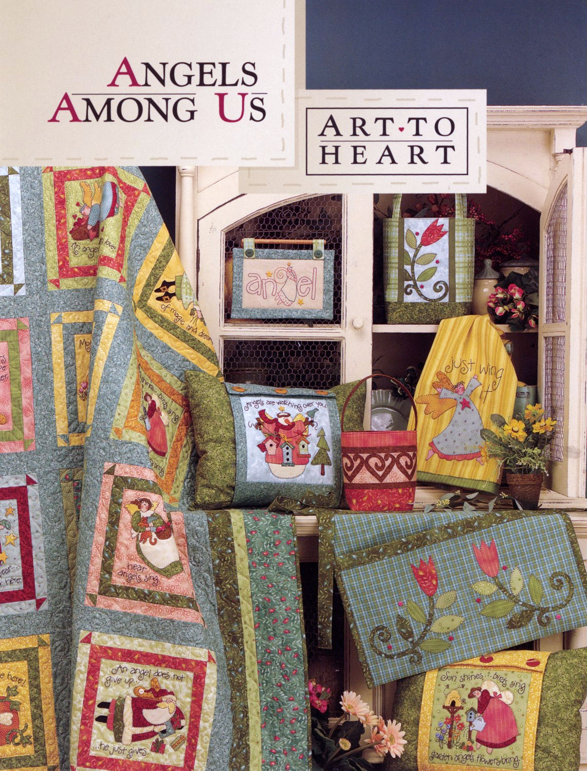 Angels-Among-Us-sewing-pattern-book-Art-To-Heart-front