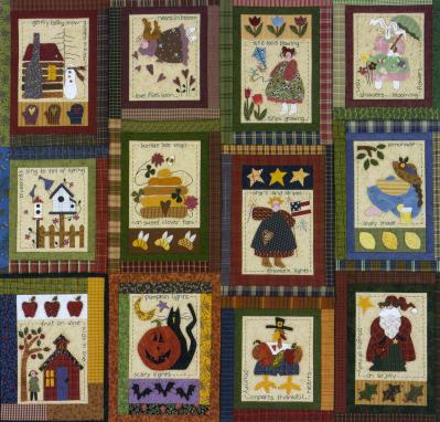 Calendar-Quilts-and-Stitcheries-sewing-pattern-book-Art-To-Heart-5