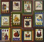 CLOSEOUT - Calendar Quilts and Stitcheries sewing pattern book Art To Heart 6