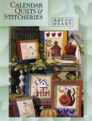 Calendar-Quilts-and-Stitcheries-sewing-pattern-book-Art-To-Heart-front