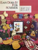 INVENTORY REDUCTION - Easy Does It For Summer sewing pattern book Art To Heart