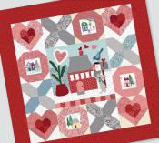 Loveland Cottage On Wander Lane Block 2 sewing pattern from Art To Heart 1