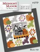 Midnight Manor On Wander Lane Block 10 sewing pattern from Art To Heart