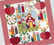 Schoolhouse Haven On Wander Lane Block 9 sewing pattern from Art To Heart 1