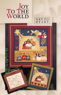 Joy To The World quilt sewing pattern by Nancy Halvorsen Art To Heart