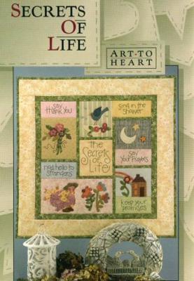 INVENTORY REDUCTION - Secrets Of Life quilt sewing pattern by Nancy Halvorsen Art to Heart