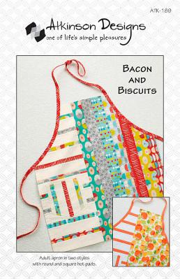 Bacon and Biscuits Aprons sewing pattern from Atkinson Designs