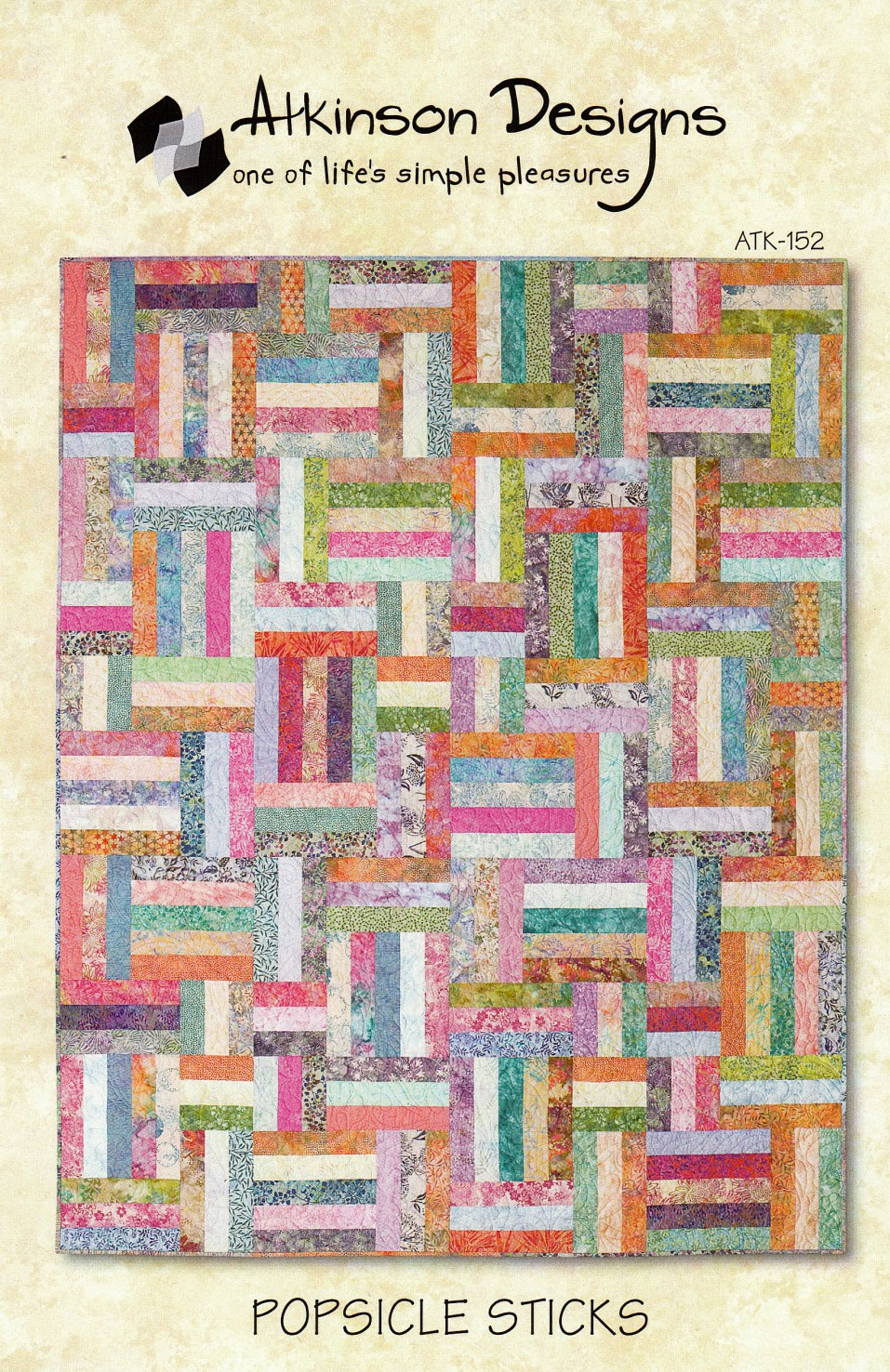 Popsicle-Sticks-quilt-sewing-pattern-Atkinson-Designs-front