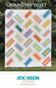 Round Trip Ticket quilt sewing pattern from Atkinson Designs