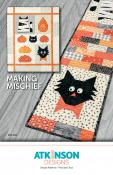 BLACK FRIDAY - Making Mischief wall quilt & table runner sewing pattern from Atkinson Designs