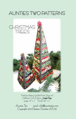 JINGLE BELL SPECIAL (limited time)  Christmas Trees sewing pattern from Aunties Two