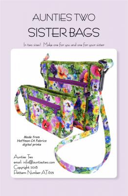 Sister Bags sewing pattern from Aunties Two