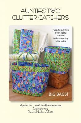 Clutter Catchers sewing pattern from Aunties Two
