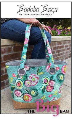 The Big Bag sewing pattern from Bodobo Bags Ticklegrass Designs