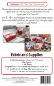 Be Mine Heart Zipper Pouch sewing pattern from Bodobo Bags Ticklegrass Designs 1