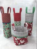 Wine Tote and Mini Basket sewing pattern from Bodobo Bags Ticklegrass Designs 3