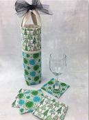 Wine Tote and Mini Basket sewing pattern from Bodobo Bags Ticklegrass Designs 4