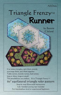 Triangle-Frenzy-Runner-sewing-pattern-Bunny-Cleland-front