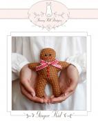 CLOSEOUT - Ginger Kid petite stuffed toy sewing pattern from Bunny Hill Designs
