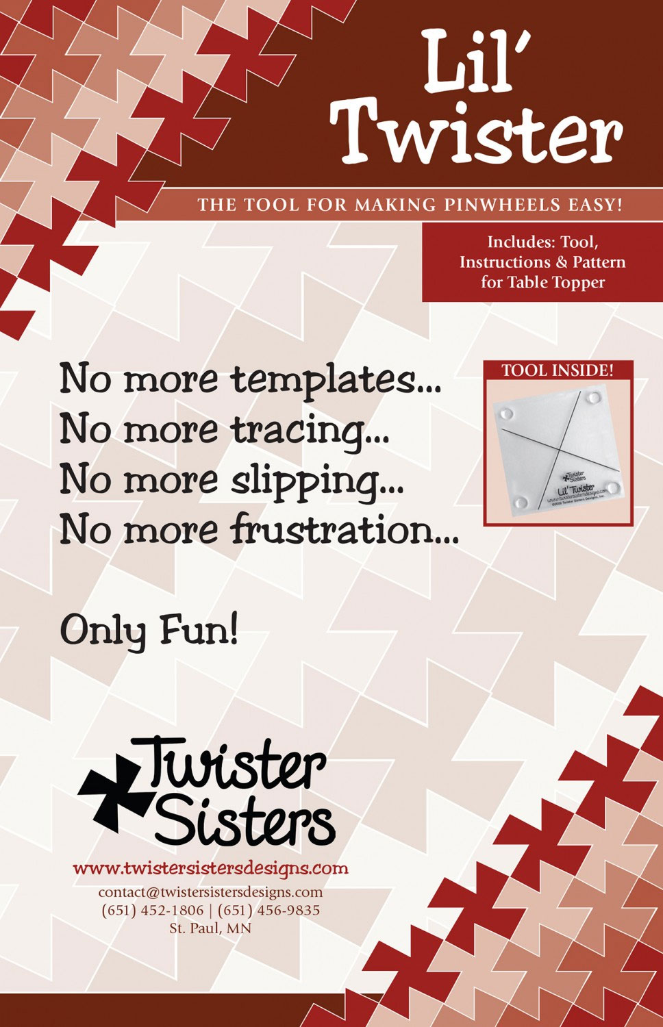 Lil Twister Pinwheel from Twister Sisters front cover