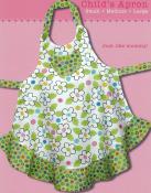 Sassy Little Sisters Child's Apron sewing pattern from Cabbage Rose 2
