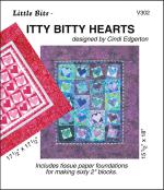 BLOWOUT SPECIAL - Little Bits - Itty Bitty Hearts sewing pattern from Cindi Edgerton