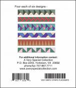 BLOWOUT SPECIAL - Little Bits - Simply Strips Placemats sewing pattern from Cindi Edgerton 1
