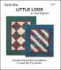 SPOTLIGHT SPECIAL offer expires at 11:59PM ET on Saturday 7/1/2023 or when current supply runs out, whichever comes first - Little Bits - Little Logs quilt sewing pattern from Cindi Edgerton