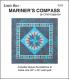SORRY--SOLD OUT--Little Bits - Mariners Compass quilt sewing pattern from Cindi Edgerton