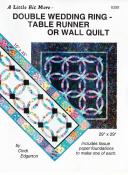 A-Little-Bit-More-Double-Wedding-Ring-Table-Runner-quilt-sewing-pattern-Cindi-Edgerton-front